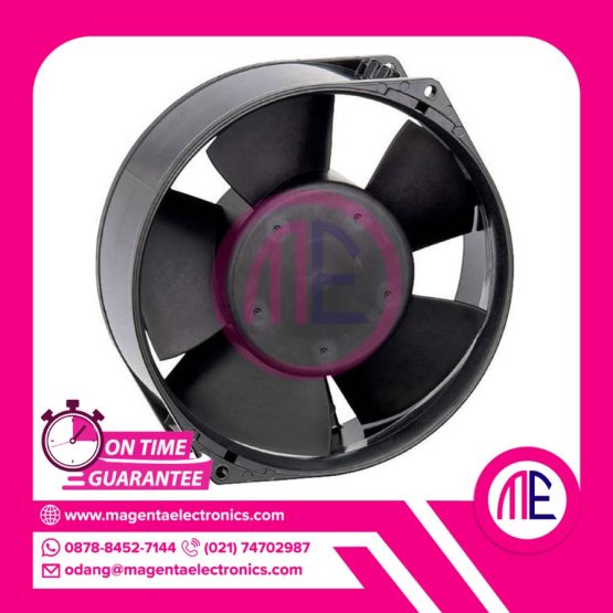 7214N Axial fan 24 V DC 345 m³/h (Ø x H) 150 mm x 55 mm