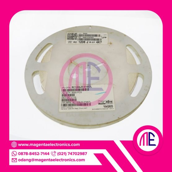 Chip Resistor 472 - 470 nF JR.7 5% SMD 4k7 1206 ( 1/4 watt )