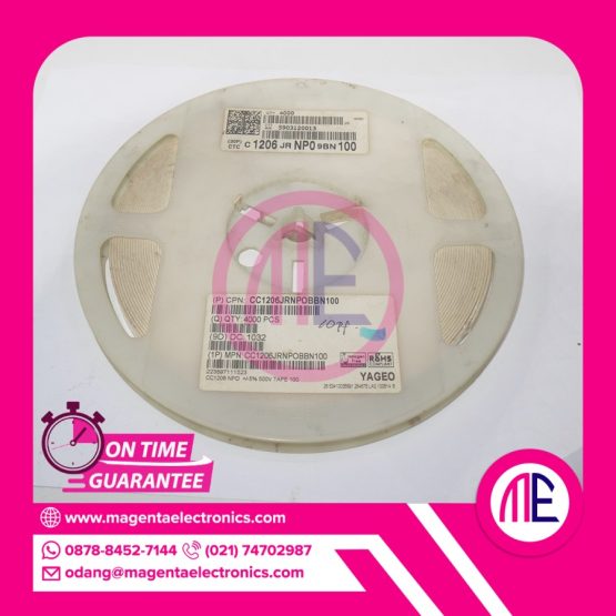 Chip Capacitor / Capacitor SMD 10pF 1206 (1/4 Watt)