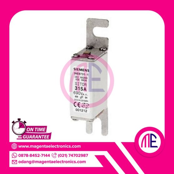 Siemens 3NE87211 Fuse holder inset Fuse size = 0 100 A 690 V
