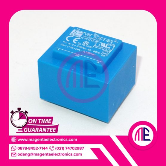 TRAFO BLOCK 230 V 50 – 60 HZ 50VA VB 3,2 -1-24