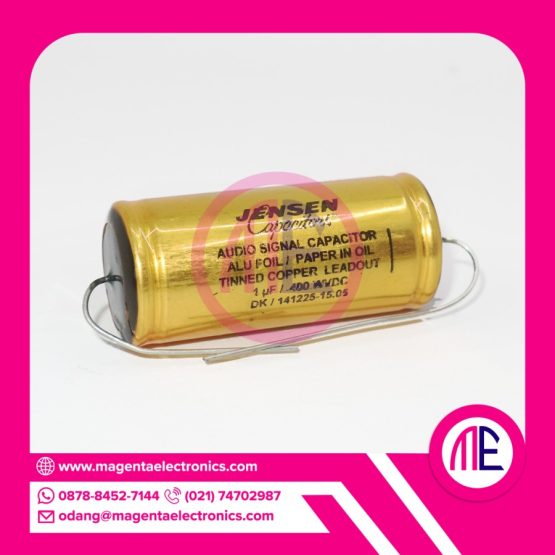 Jensen Capacitor 1uF 400WVDC Audio Signal