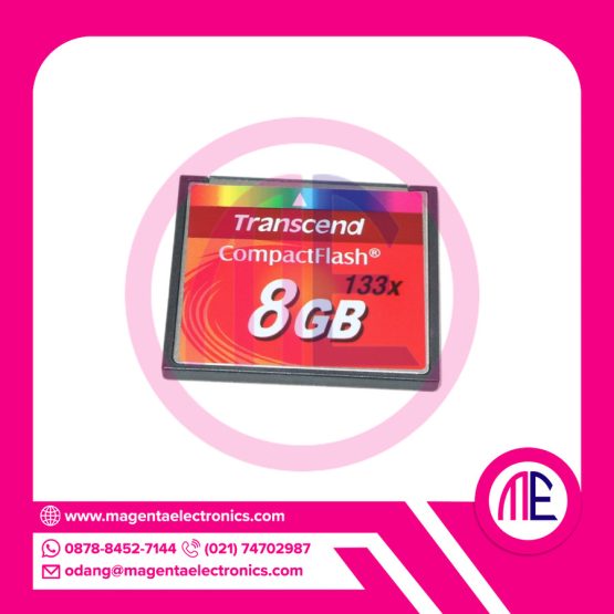 8Gb Transcend Compactflash133x Memory Card