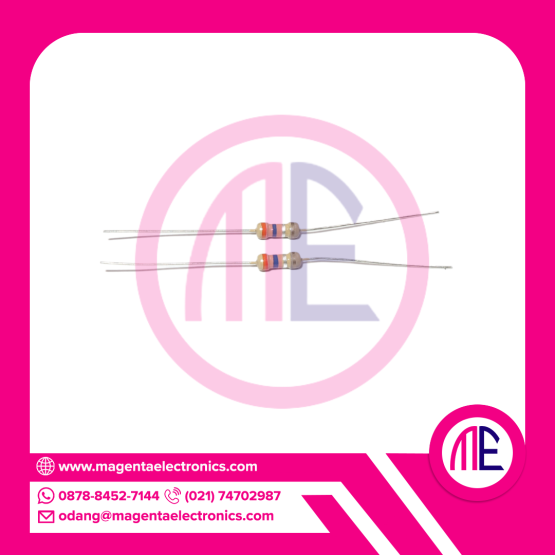 RESISTOR 0.36 OHM 1-4W (Seperempat) 5% DIP2 - COKLAT
