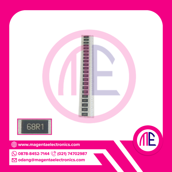 RESISTOR 68R1 - 68.1 OHM 1W SMD2512