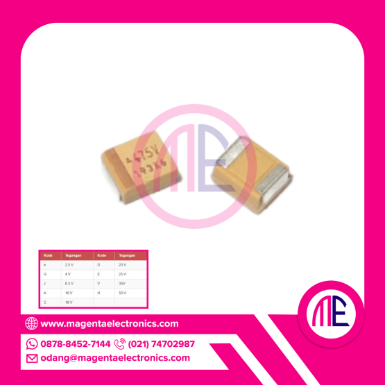 475V - 4.7uF 35V SMD CAPACITOR TANTALUM