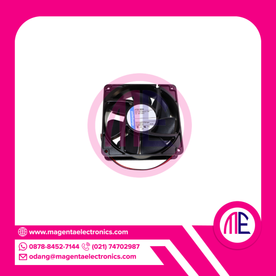 4184NXH 24VDC 458mA 11W FAN (2 CABLE - 12x12x3.8cm)