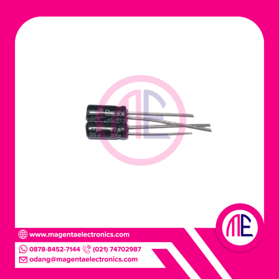 47uF 35V DIP2 (L= 1,1 cm W= 0.5 cm)