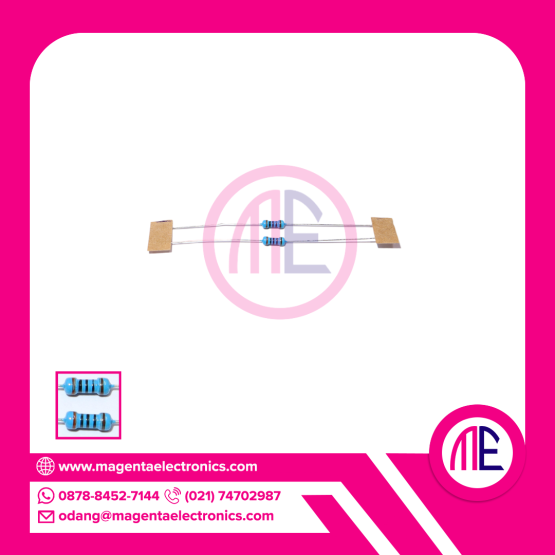 RESISTOR 300 OHM 1-4W (Seperempat) 1% DIP2 - BIRU