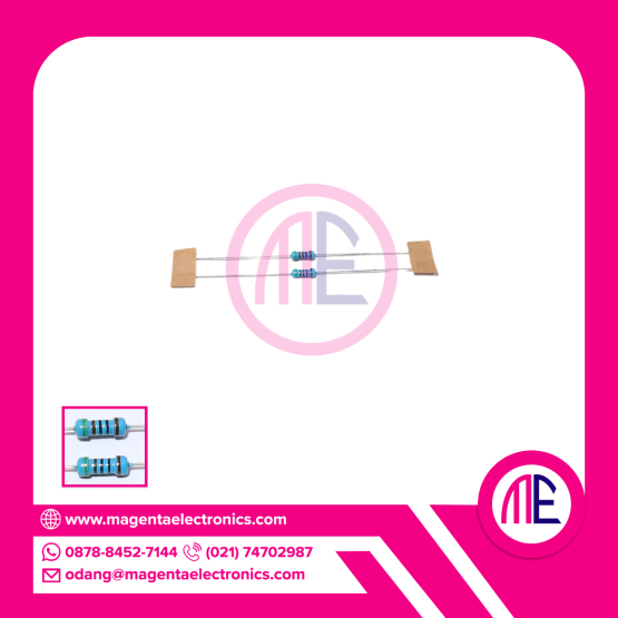 RESISTOR 510 OHM 1-4W (Seperempat) 1% DIP2 - BIRU