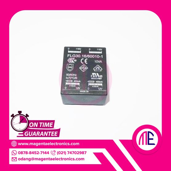 FLG30.16/60010-1 PRI 12V SEC 115V 10VA 50/60Hz TRANSFORMER 8PIN