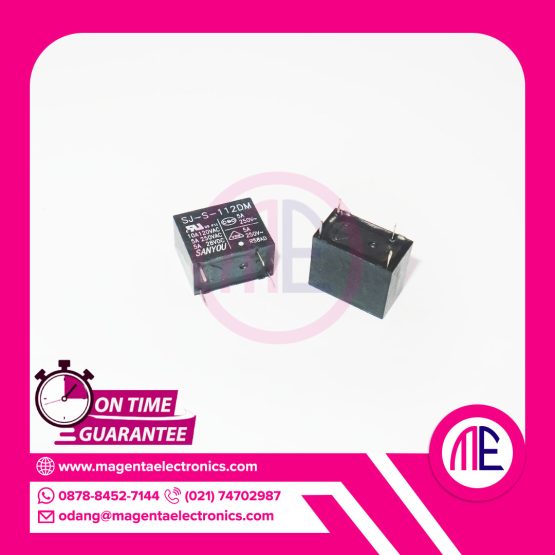 SJ-S-112DM 12VDC 4PIN