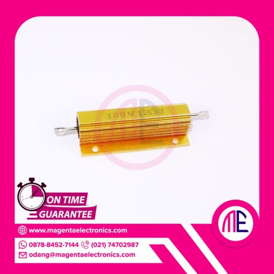 100w12RJ ( 100w 12 Ohm 5% ) Rx24 Resistor Wirewound Gold
