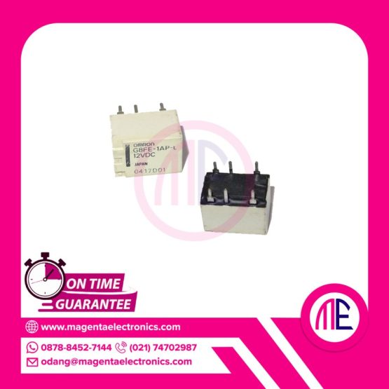 G8FE-1AP-L 12Vdc 6Pin - Komponen Elektronik