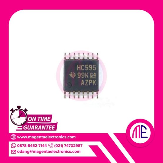 Integrated Circuit HC595 - SN74HC595Pwr Tssop16