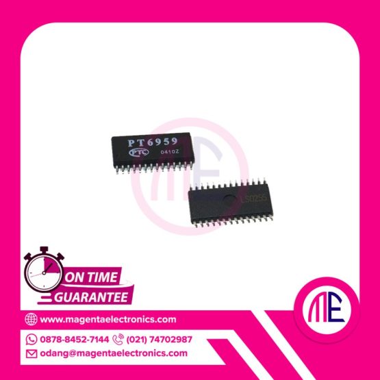 Integrated Circuit PT6959 SOP28