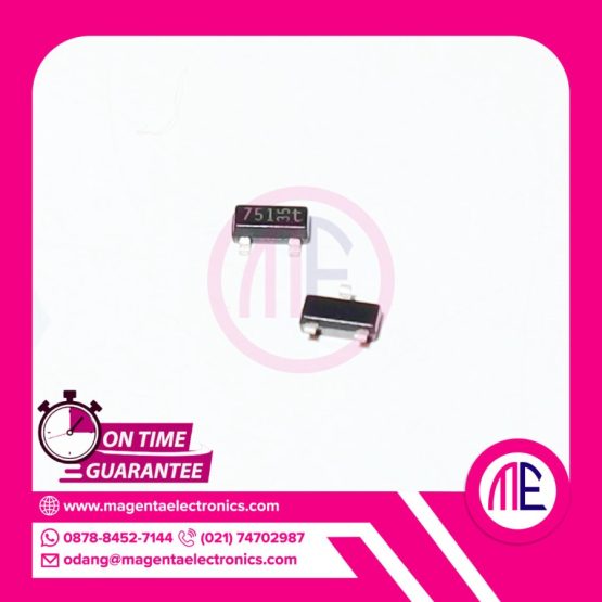 Transistor 751 - Pzm7.5nb1 Sot-346
