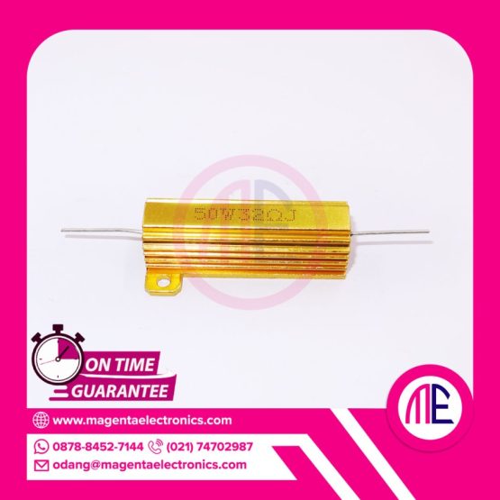 50W32RJ (50W 32 Ohm 5%) RX24 Resistor Wirewound Gold