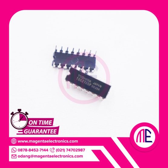 Integrated Circuit Td62706P Dip16
