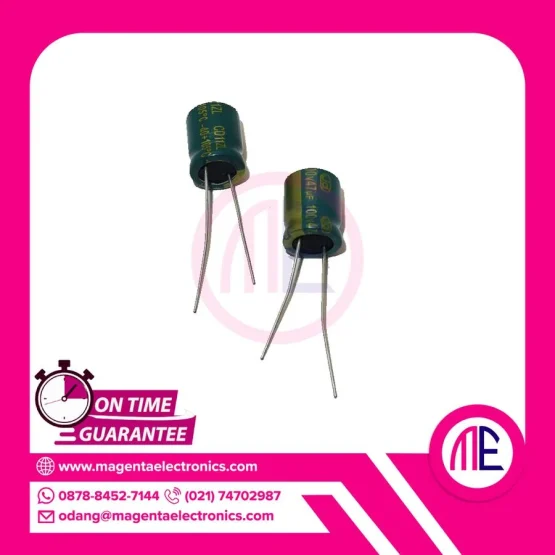 47uF 100V 105C DIP2 (L= 1.2 cm W= 1 cm)