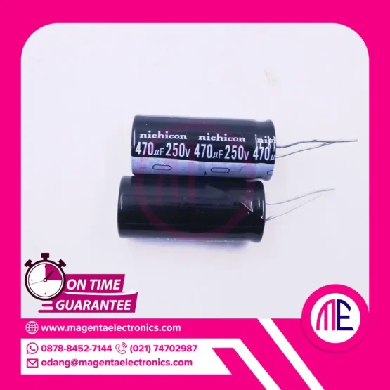 Capacitor 470uf 250V 20% 105C