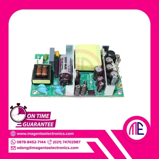 OFM-0200 (AC IN= 100-240VAC 50-60HZ 0.6A DC OUT= +3.3V 5.4A) POWER SUPPLY