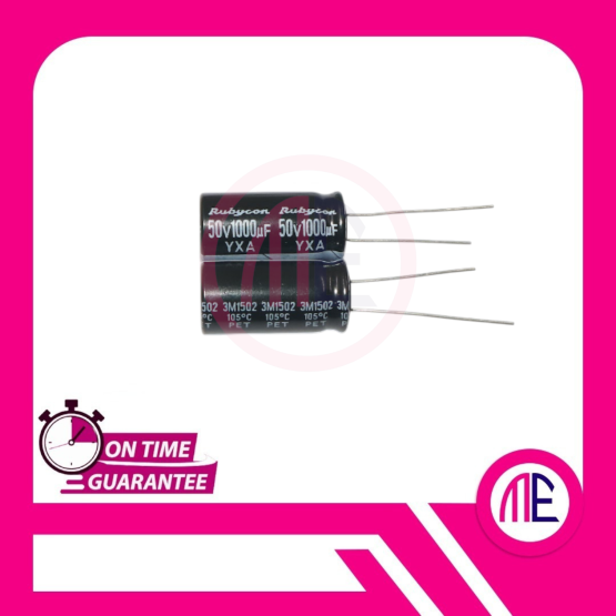 47uF 50V DIP2 L= 1.2 cm W= 0.6 cm