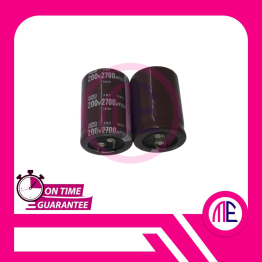 200V 2700uF DIP (L= 5 cm W= 3.5 cm)