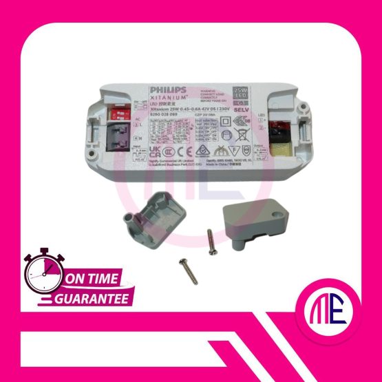 25W 0.45-0.6A 42V DS I 230V LED DRIVER XITANIUM