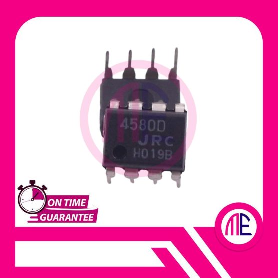 INTEGRATED CIRCUIT JRC4580D DIP -Komponen Elektronik