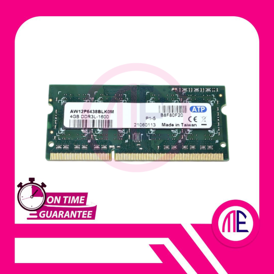 AW12P6438BLK0M 4GB DDR3L-1600 MEMORY MODULE BOARD - 204PIN