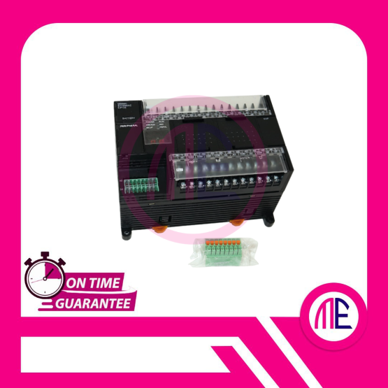 CP1H-XA40DT-D VER. 1.2 Source =24VDC 50W In = 24VDC 7.5mA 16pts-5mA 8pts Out = 30VDC RES-30VDC TUN-30VDC Programmable Controller