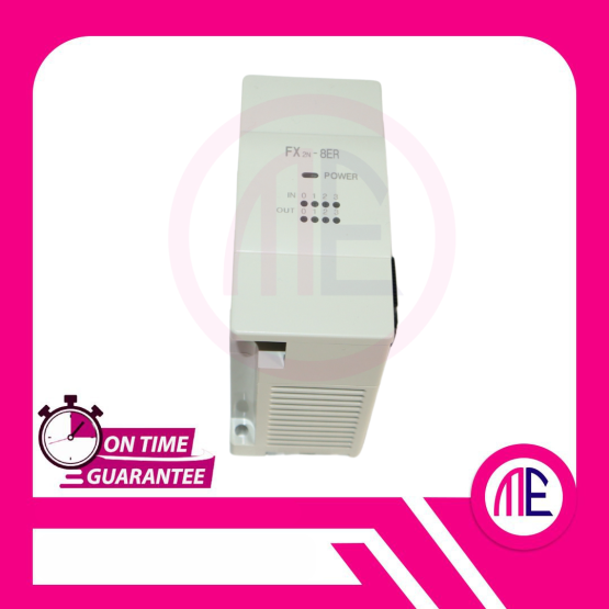 FX2N-8ER-ES-UL IN=24VDC 5mA OUT=30VDC-240VAC 2A Programmable Controller