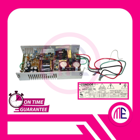 GPC140-15 IN= 100-240V 4.0A 47-63Hz D.C. Power Supplies