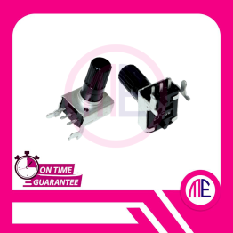 RV09 5K Ohm Horizontal 12.5mm Seal Rotary Potentiometer - 3 Pin