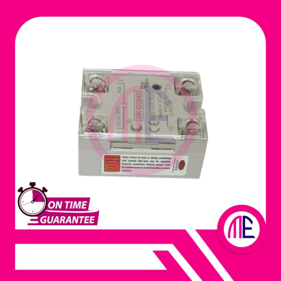 SR-D3840 AC24-380V 40A Input = 3-32VDC Solid State Relay