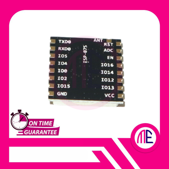 ESP-07S ESP8266MOD PA +25dBm ISM2.4G 802.11 b-g-n Wifi Module - 16 Pin