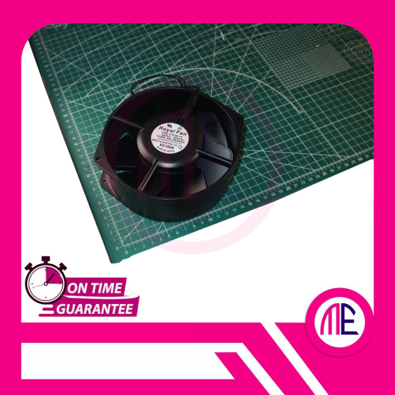 UT675D-TP 200VAC 50-60Hz 43-40W BallBearing FAN (2 CABLE - 17.5x15x5.5cm)