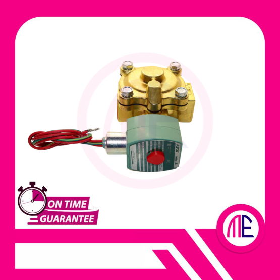 302379 - 8210G004LF 12VDC 11.6W 5-125(PSI) Red Hat Solenoid Valve