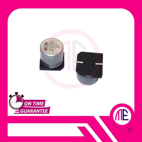 3300 16V - 3300uF 16V SMD - 16x17mm