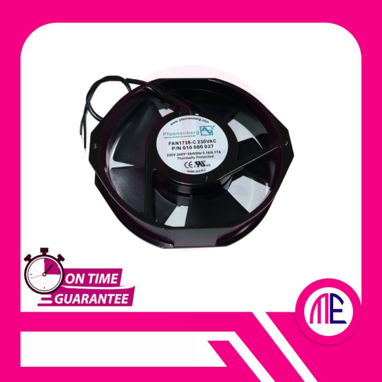 FAN1738-C 230VAC 220V-240V 50-60Hz 0.16-0.17A FAN (2 Cable - 17x15.2x4cm)