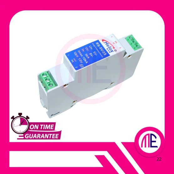 RS-5V-2S Un= 5V- Uc= 8V- In= 5kA Imax= 10kA Up= 13V Surge Protective Device
