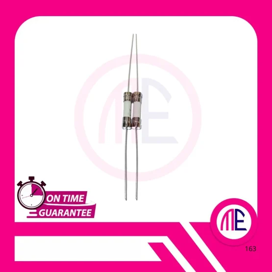 T5A500V DIP2 FUSE CERAMIC 21x5mm - Slow Acting