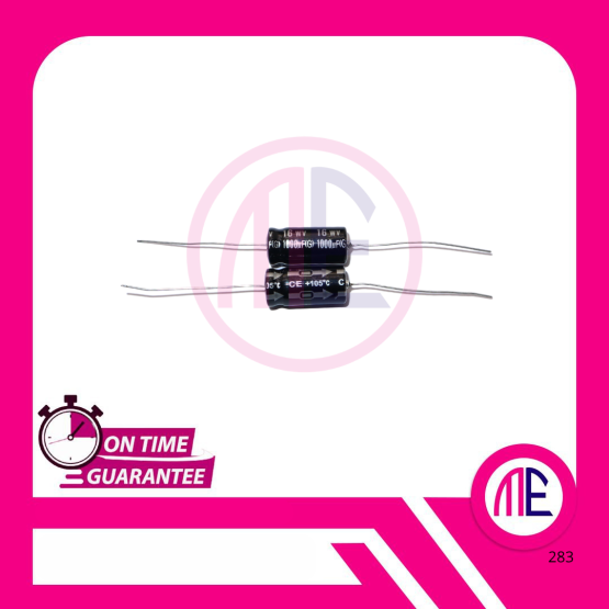 1000uF 16WV 105C (L= 2.1 cm W= 1 cm) DIP2