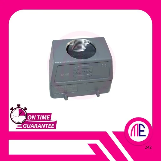 19300160428 4x-12 enclosure - Han B Hood Top Entry HC M40 - Heavy Duty Power Connectors