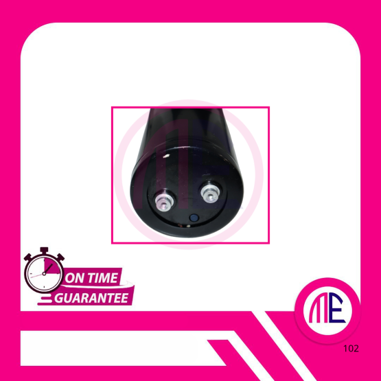 2200MFD 500VDC 105C Capacitor Screw (L= 14.5 cm W= 7.5 cm)