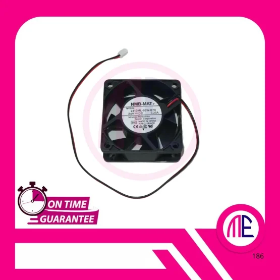 2410ML-05W-B70 24VDC 0.25A FAN (2 CABLE - 6x6x2.5 cm)