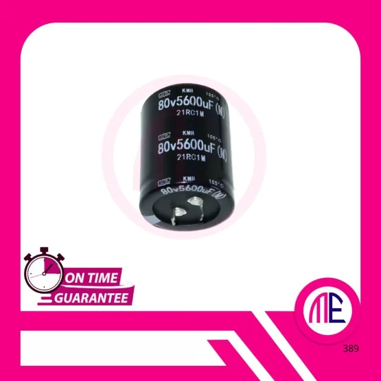 5600uF 80V DIP2 - 4.6x3.5cm