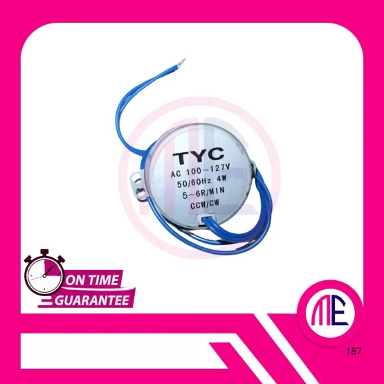 AC100-127V 50-60Hz 4W 5-6R-Min CCW-CW - 2 Cable