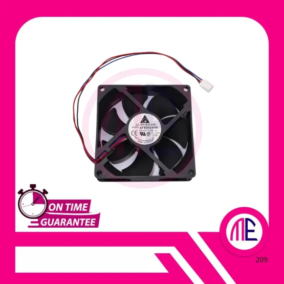 AFB0924HH DC24V 0.25A FAN (2 Cable - 9.2x9.2x2.5cm)